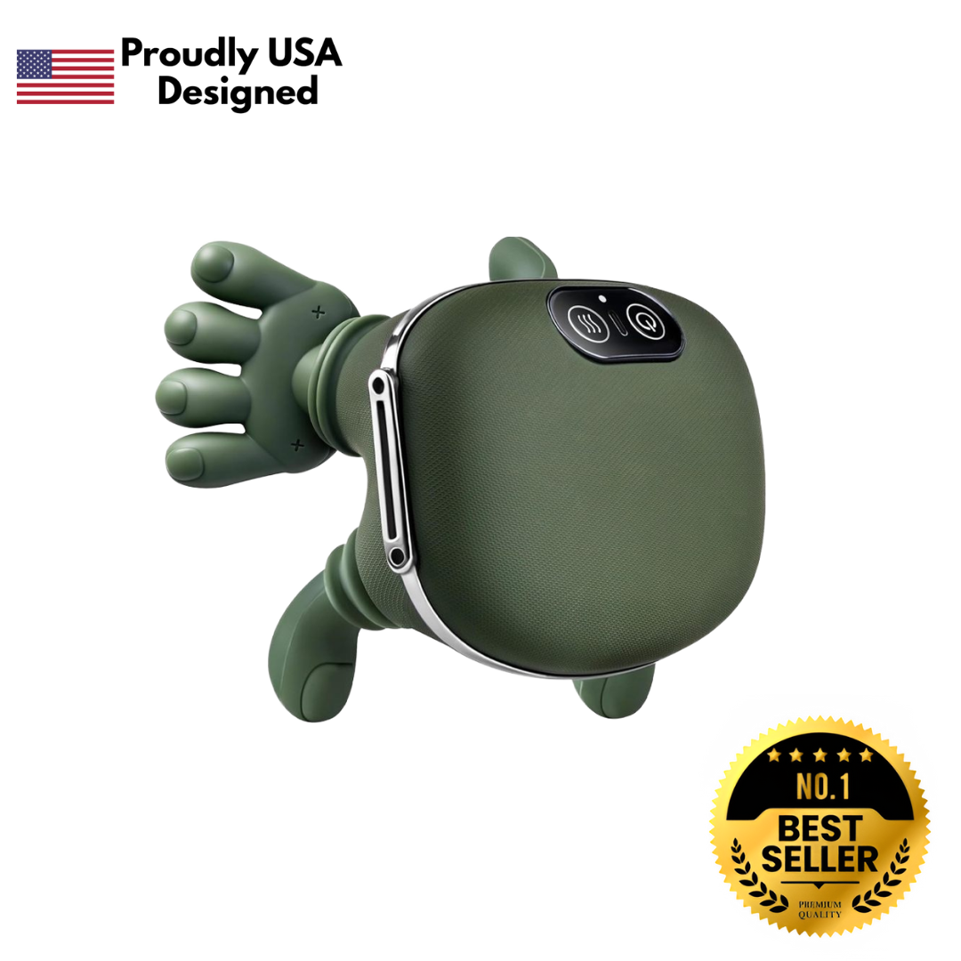 Electric Neck & Shoulder Massager with Heat | Rechargeable Type-C